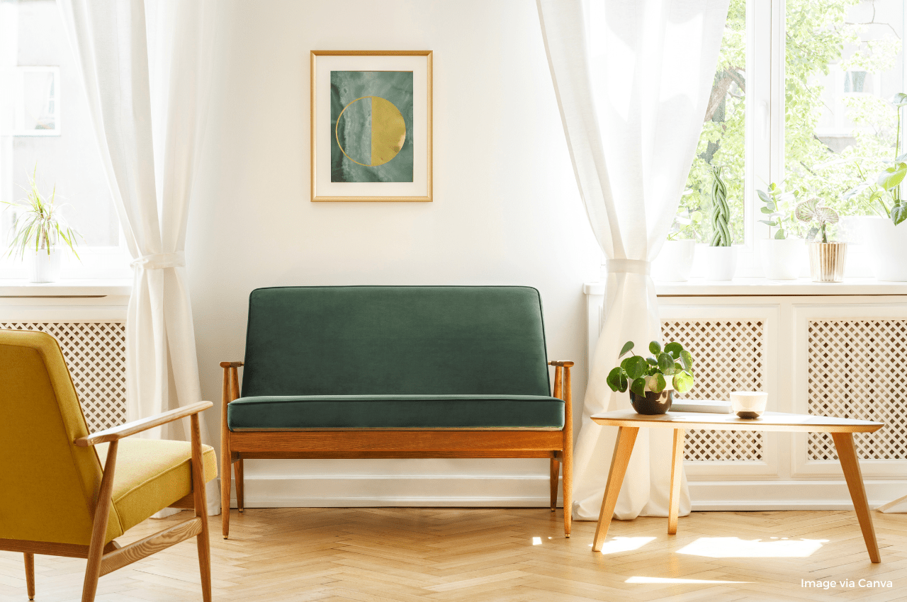 Mid-Century Modern Living Room