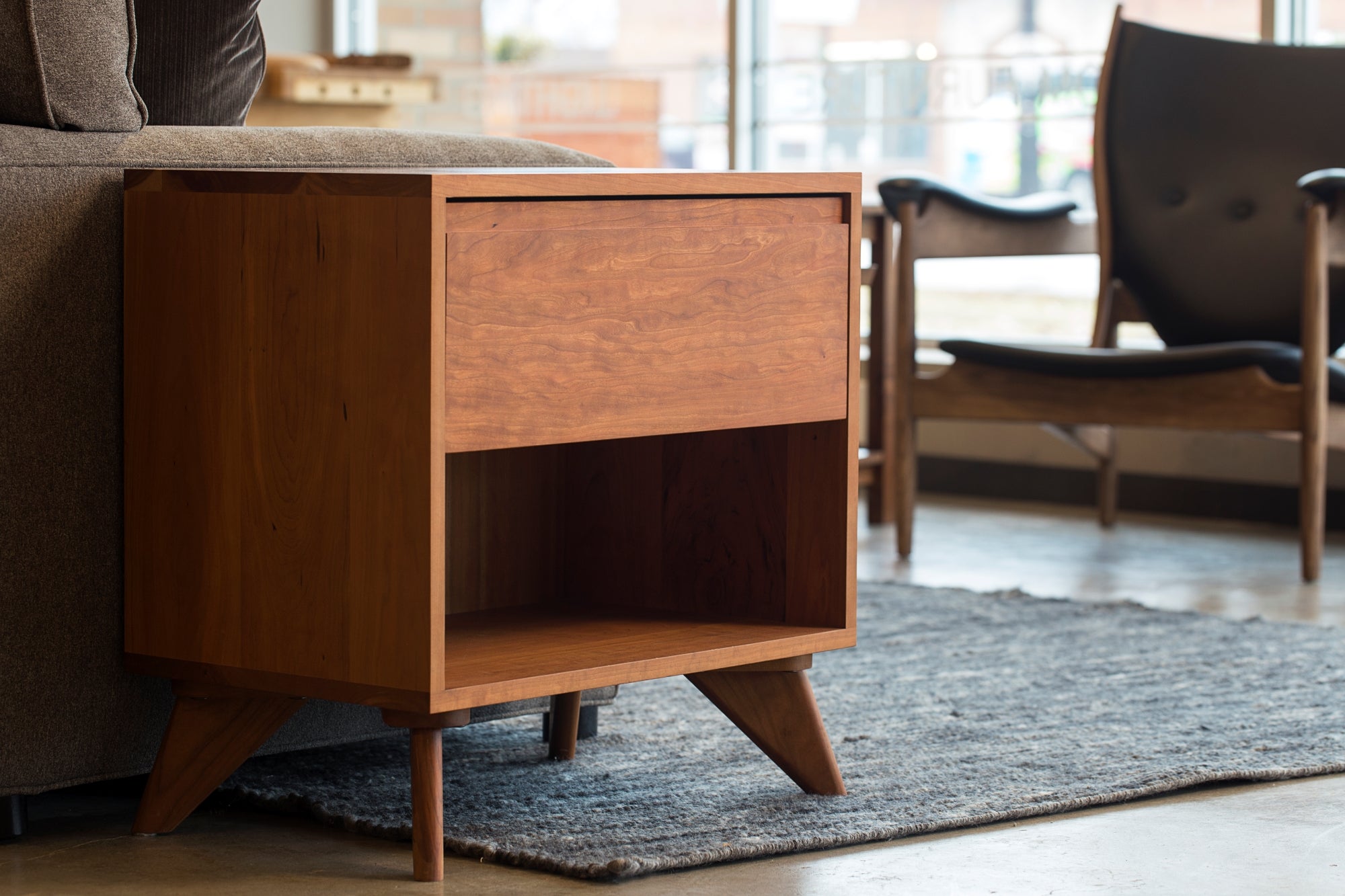 an image of fine furniture in a showroom