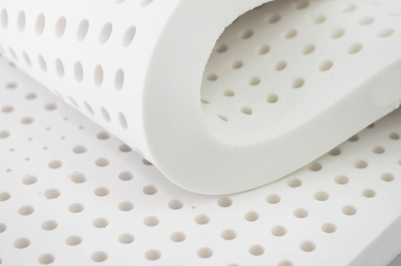 latex rubber pillow and mattress