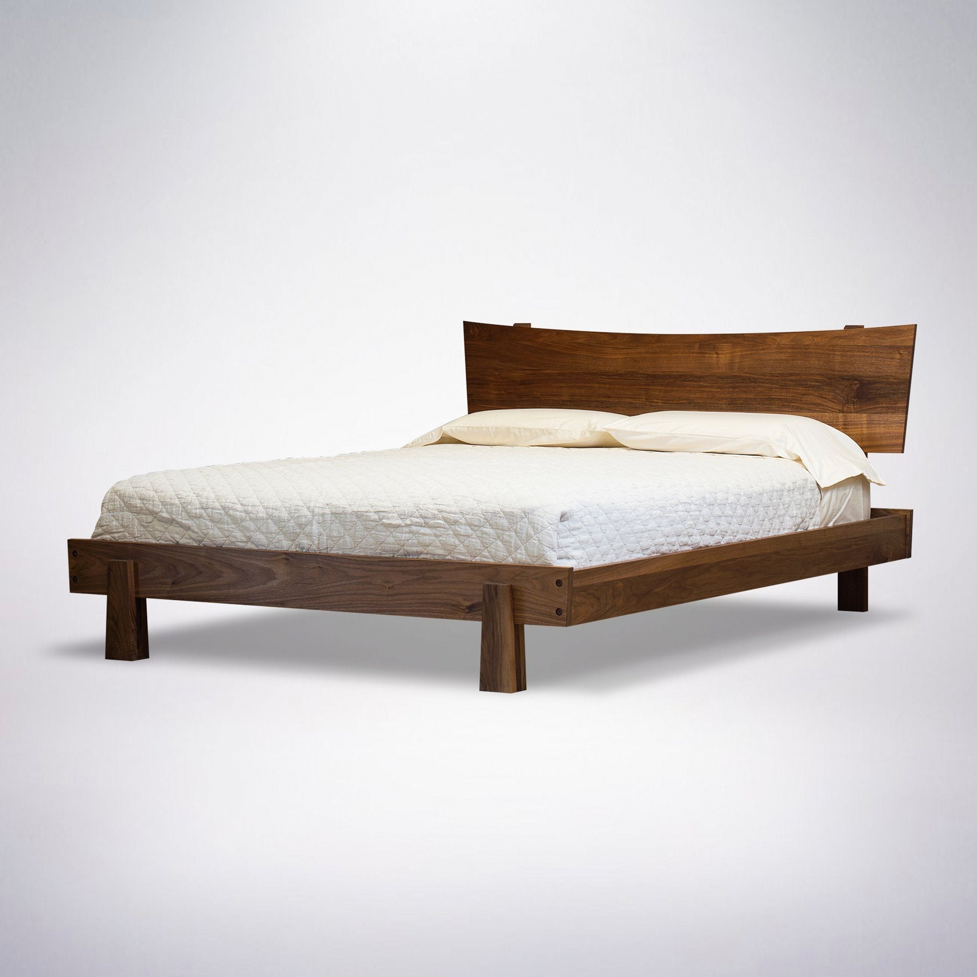 Bed made in USA. Wood furniture from Columbus Ohio