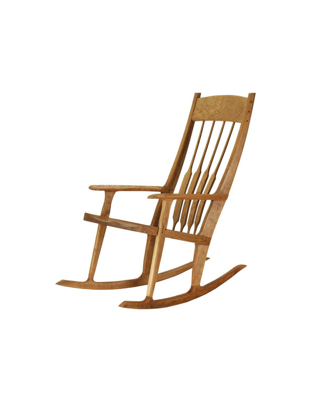 Sunrise Rocking Chair - Handcrafted Solid Wood Rocking Chair