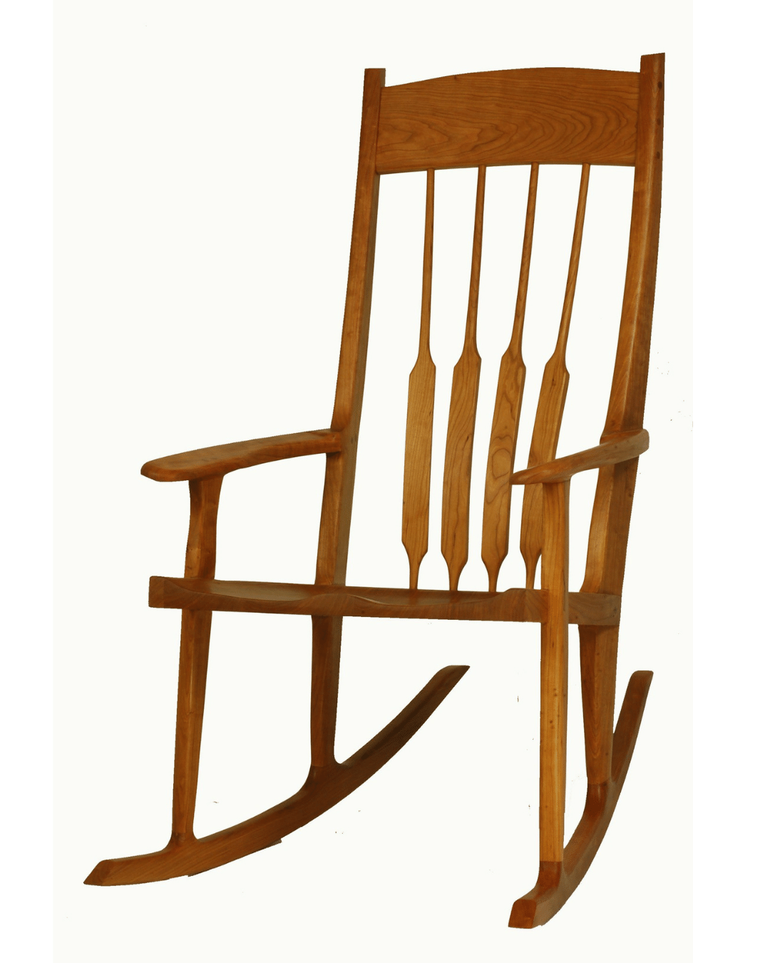 Sunrise Rocking Chair - Handcrafted Solid Wood Rocking Chair