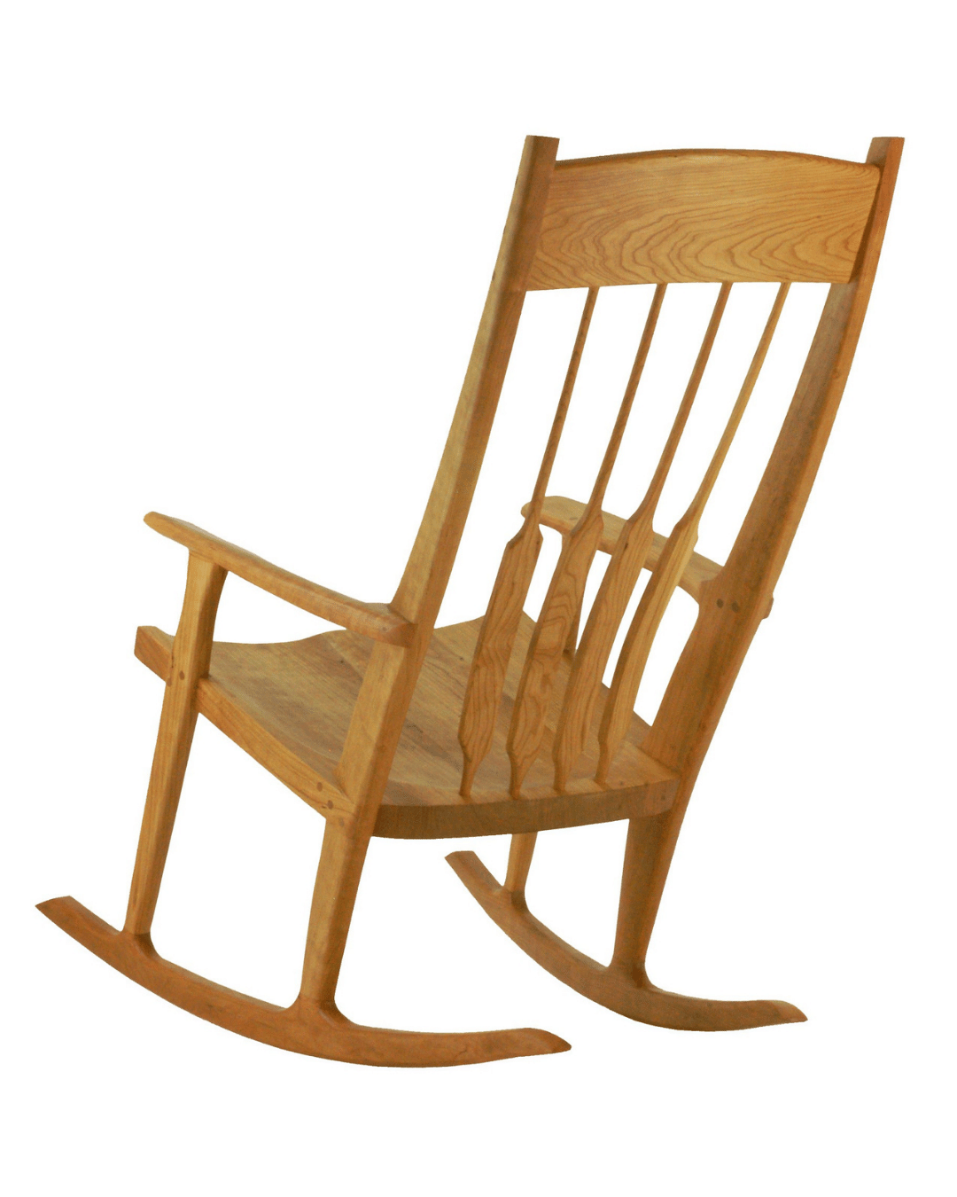 Sunrise Rocking Chair - Handcrafted Solid Wood Rocking Chair