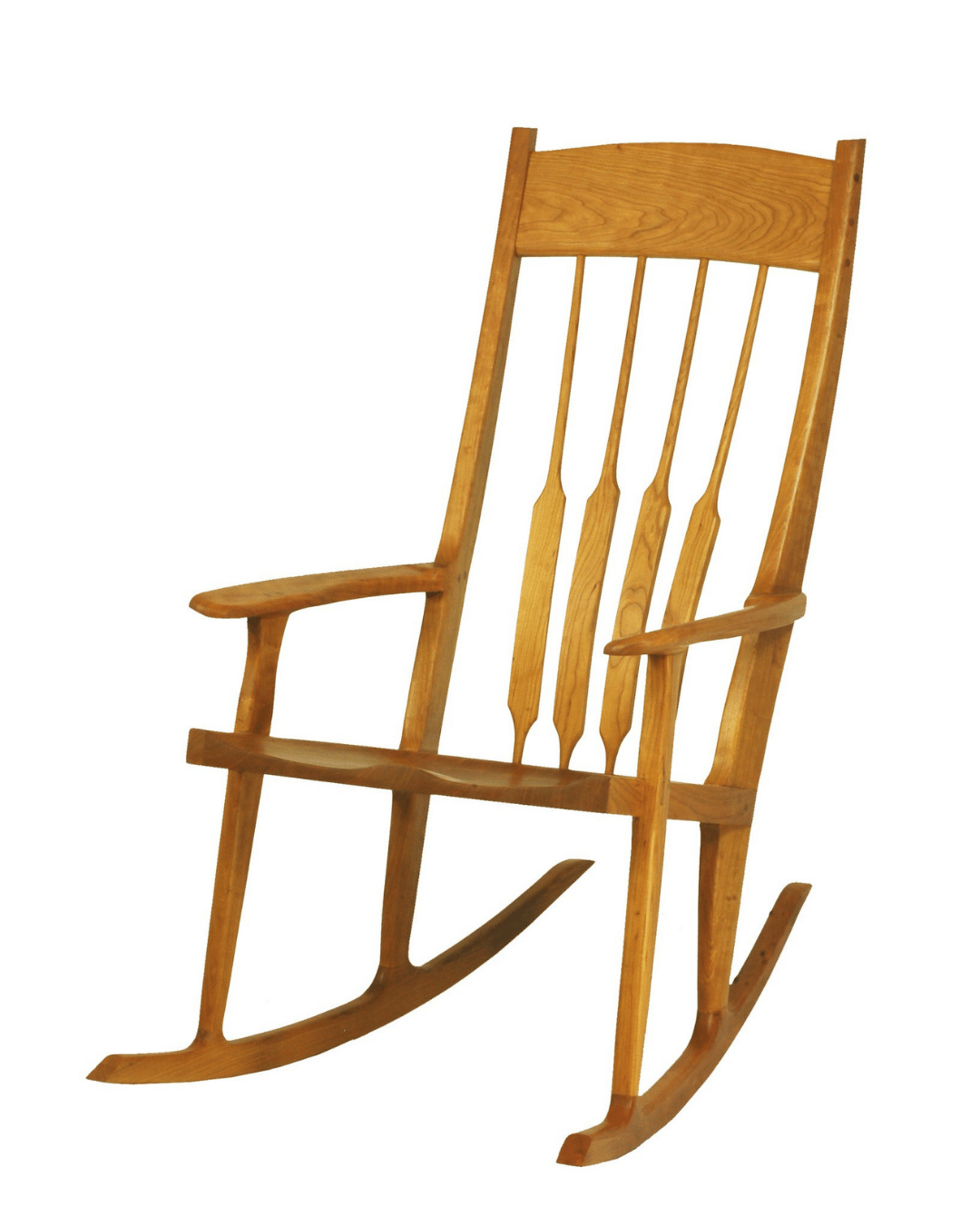 Sunrise Rocking Chair - Handcrafted Solid Wood Rocking Chair