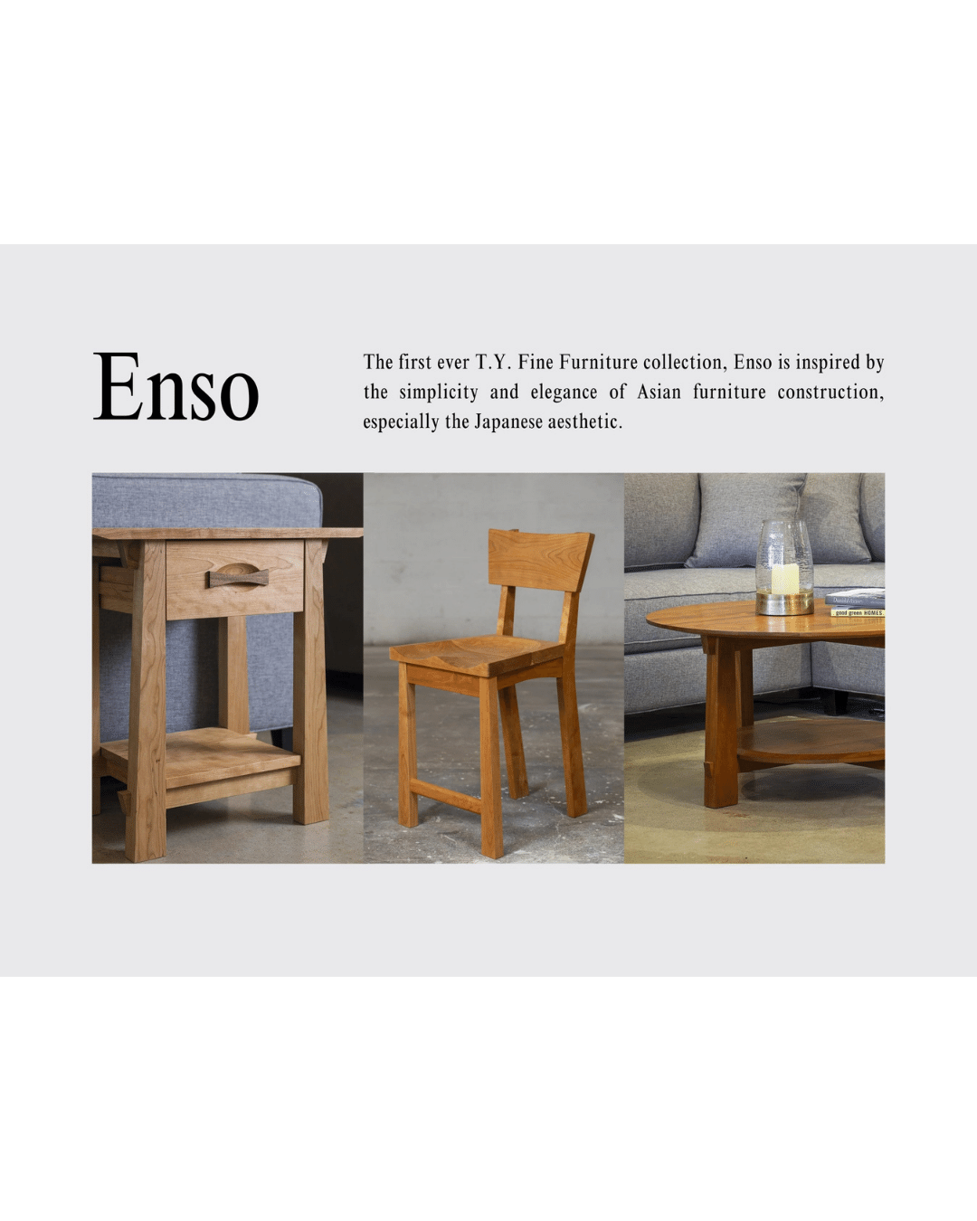 Enso Dining Chair - Solid Wood and Handcrafted in Columbus, Ohio