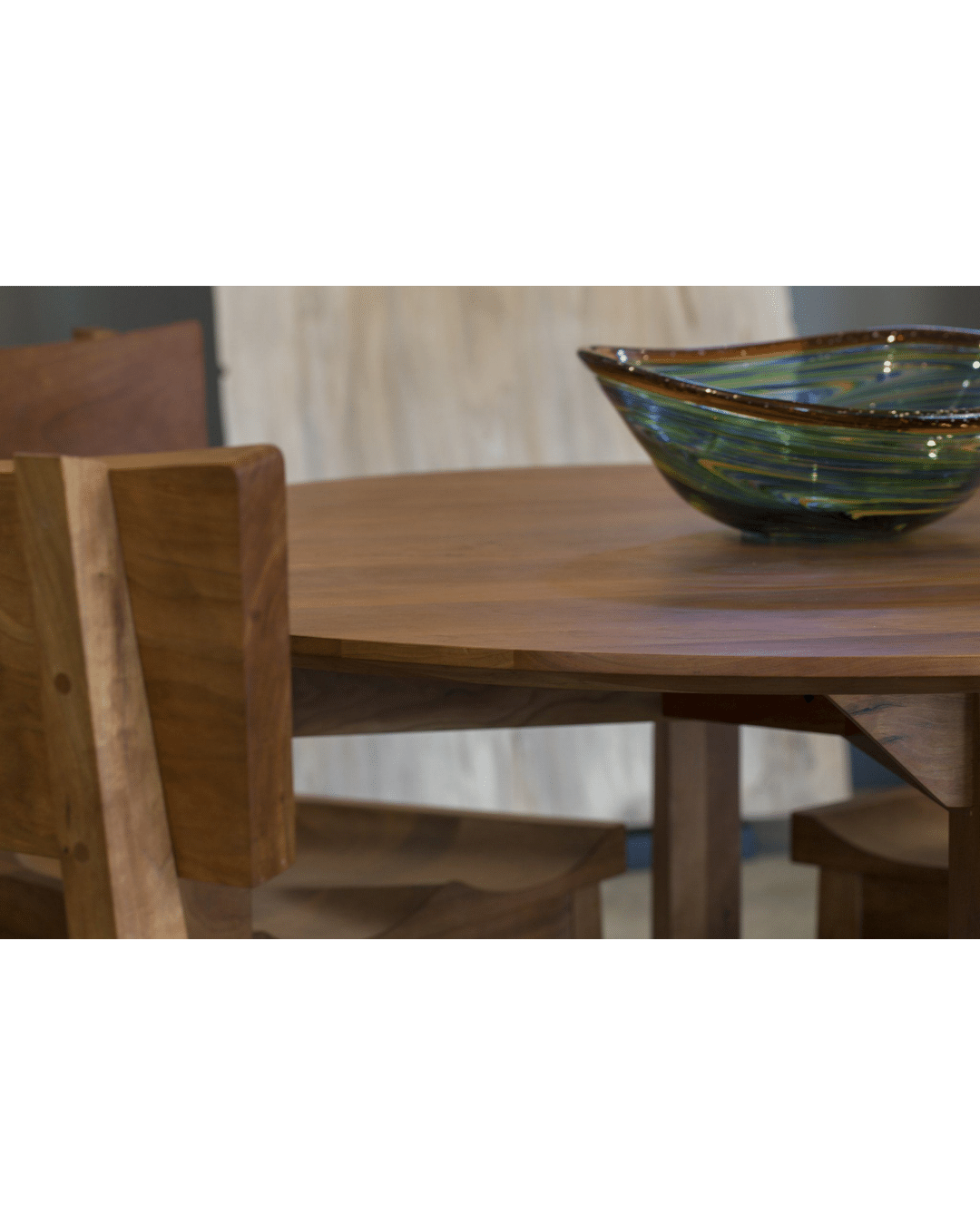 Enso Dining Chair - Solid Wood and Handcrafted in Columbus, Ohio