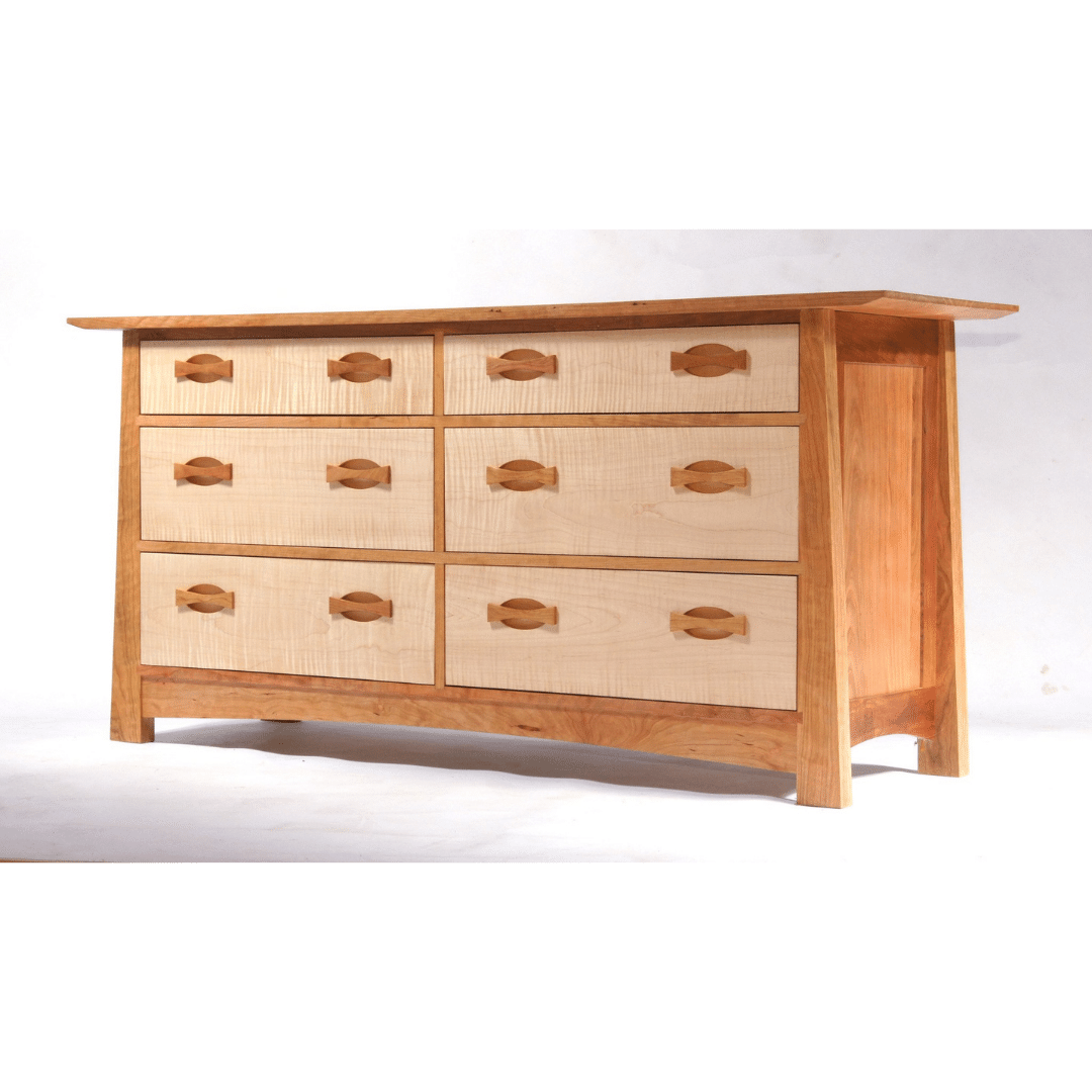 Enso Dresser - Solid Wood, Handmade, Organic