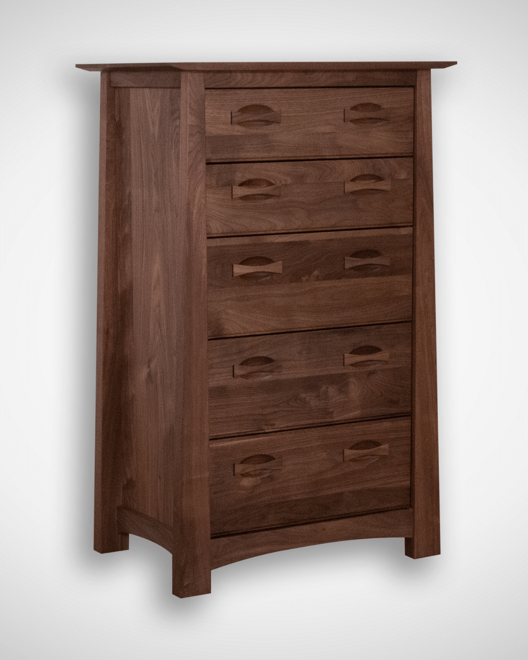 Enso Upright Dresser - Solid Wood, Handmade, and Organic