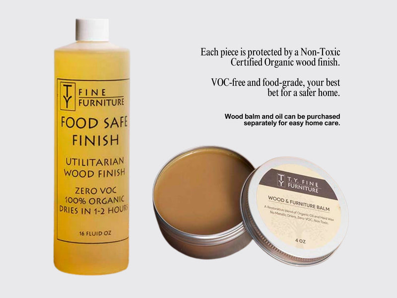 Organic, VOC-free, non-toxic wood finish exclude99