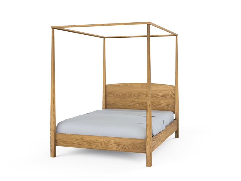 Shaker Pencil Post Bed - Classic Solid Wood Bed Frame
