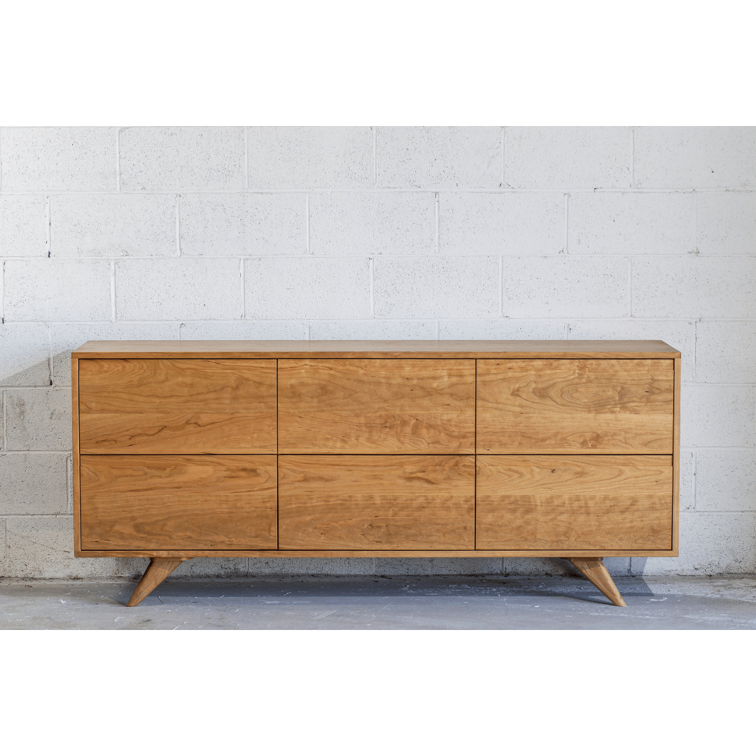 Modern Dresser - Mid-Century Modern Dresser in Solid Wood
