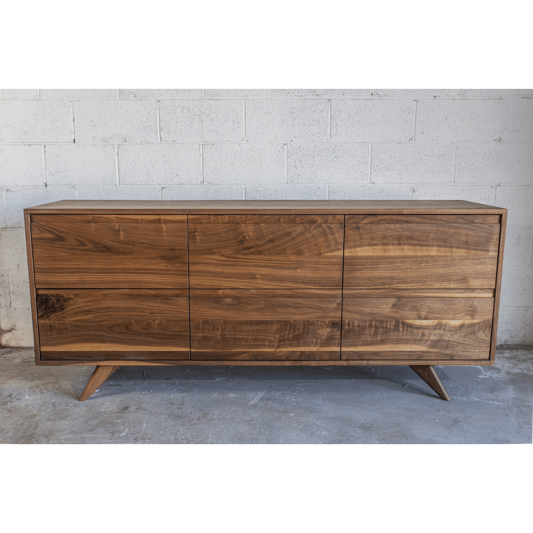 Modern Dresser - Mid-Century Modern Dresser in Solid Wood