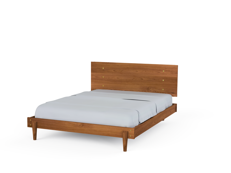 Apollo Platform Bed - Solid Wood Modern Bed Frame