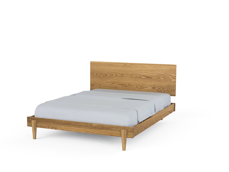 Apollo Platform Bed - Solid Wood Modern Bed Frame