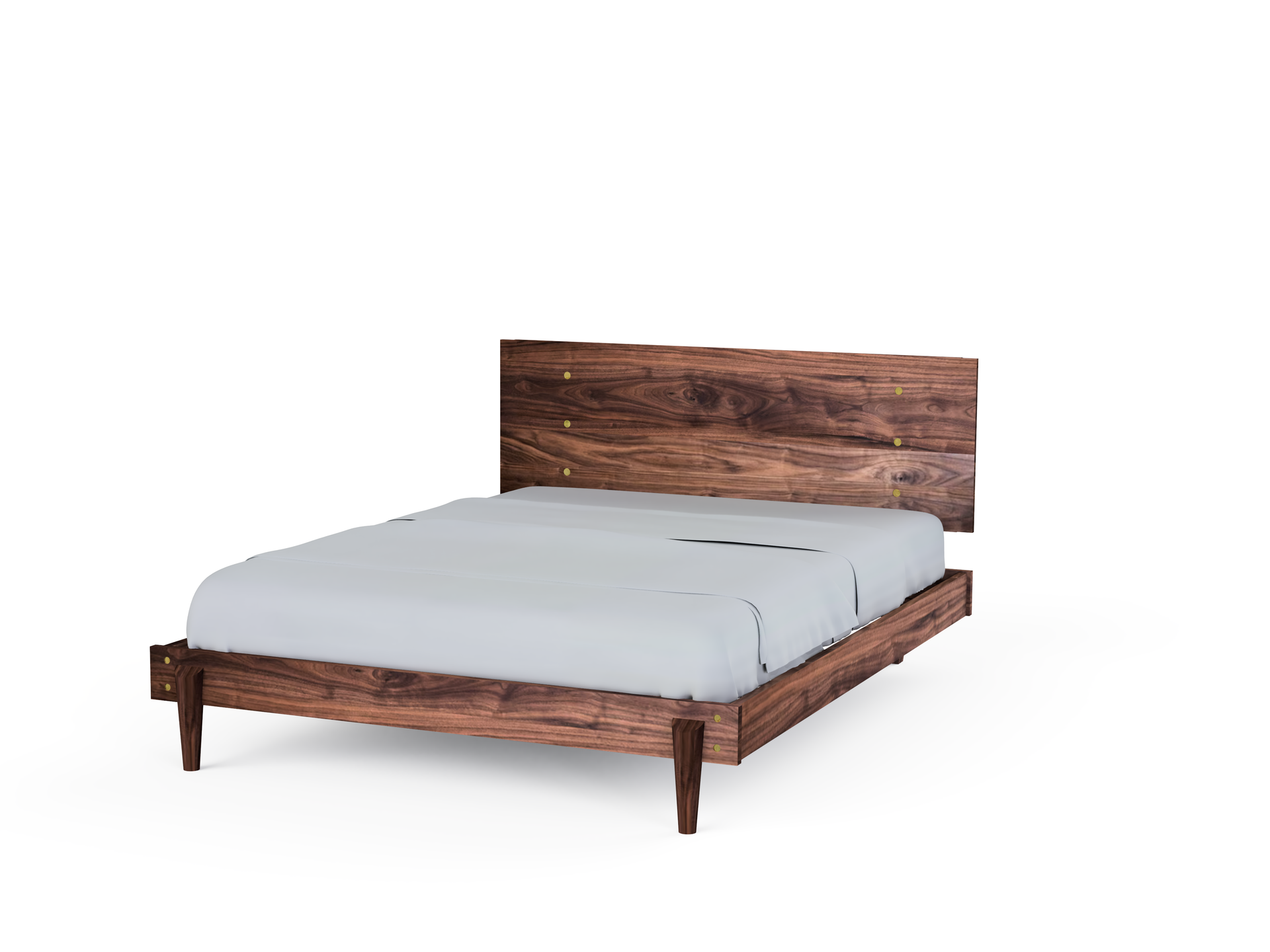 Apollo Platform Bed - Solid Wood Modern Bed Frame