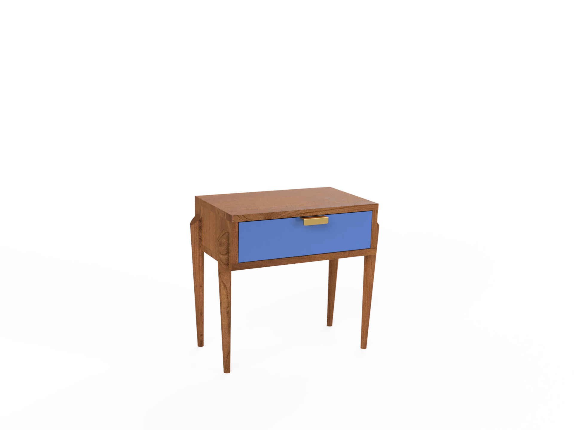 Apollo Solid Wood Side Table - Handcrafted in Columbus, Ohio
