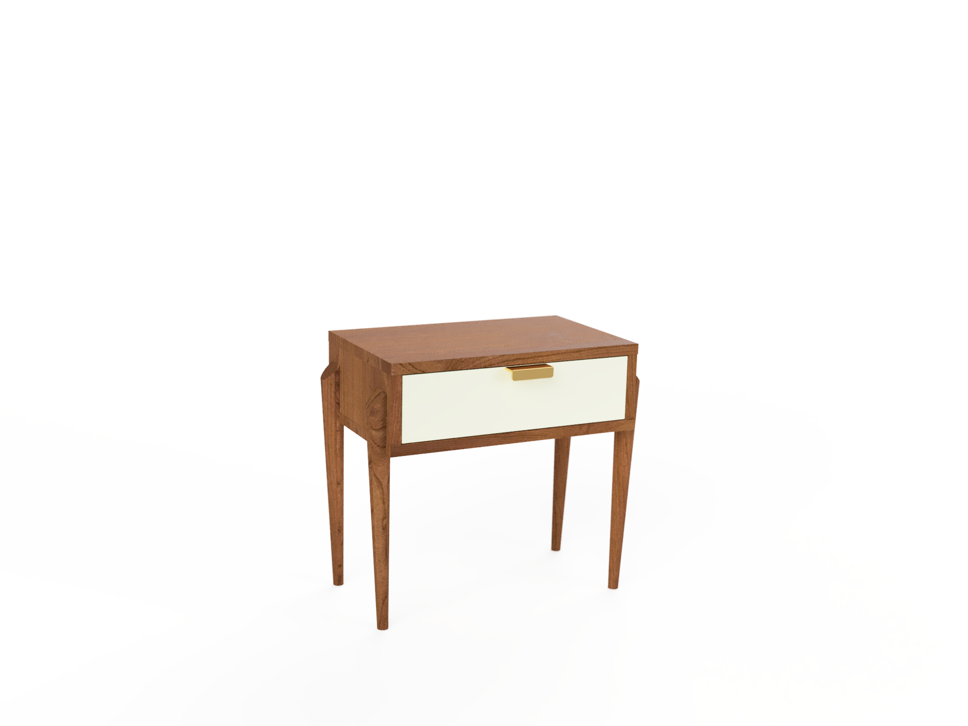 Apollo Solid Wood Side Table - Handcrafted in Columbus, Ohio