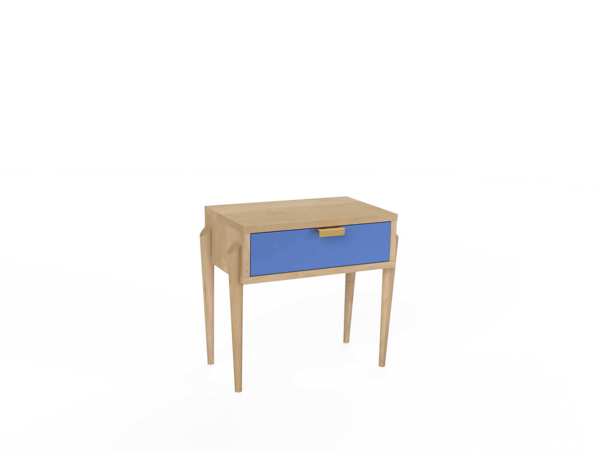 Apollo Solid Wood Side Table - Handcrafted in Columbus, Ohio