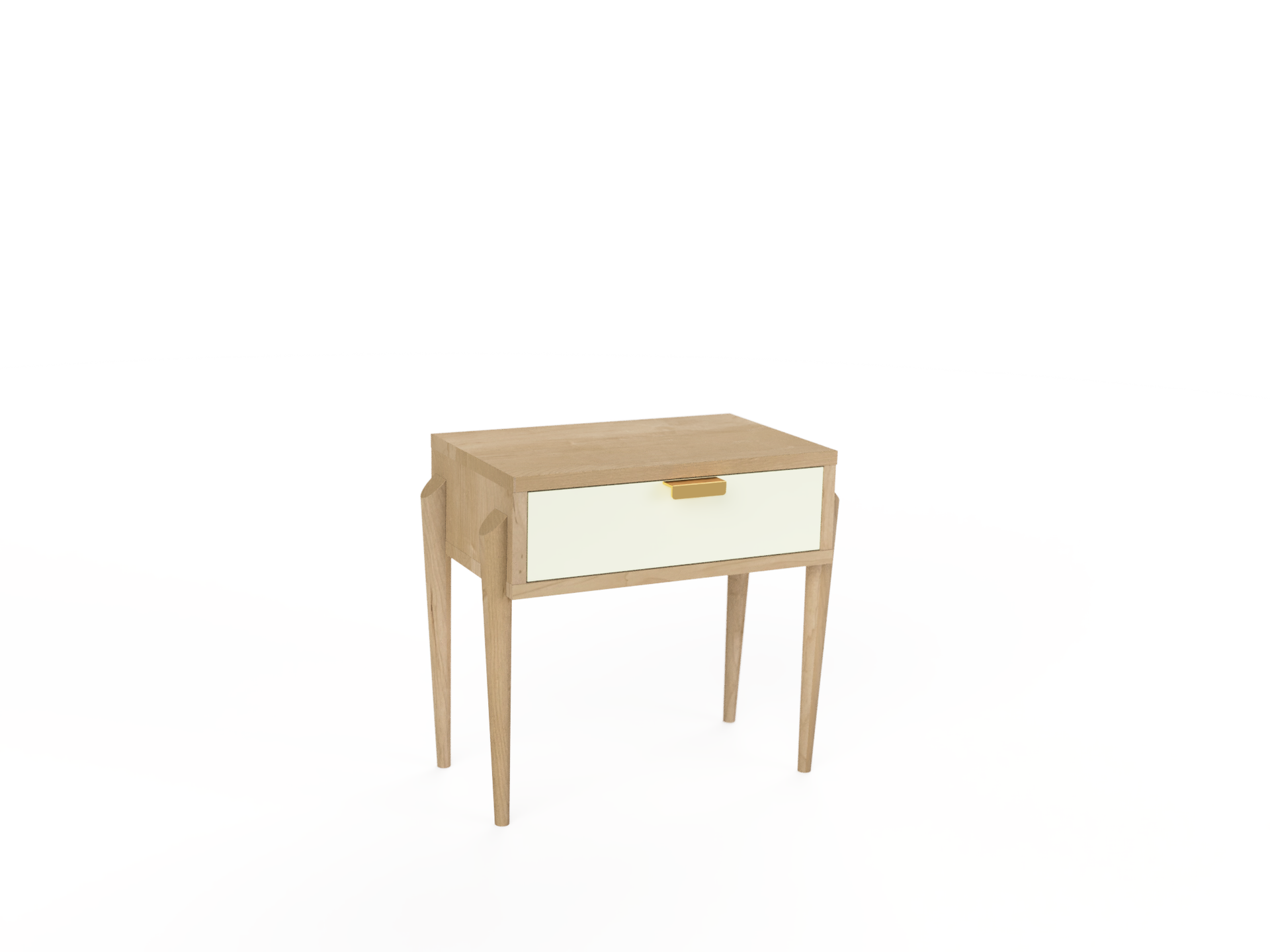 Apollo Solid Wood Side Table - Handcrafted in Columbus, Ohio