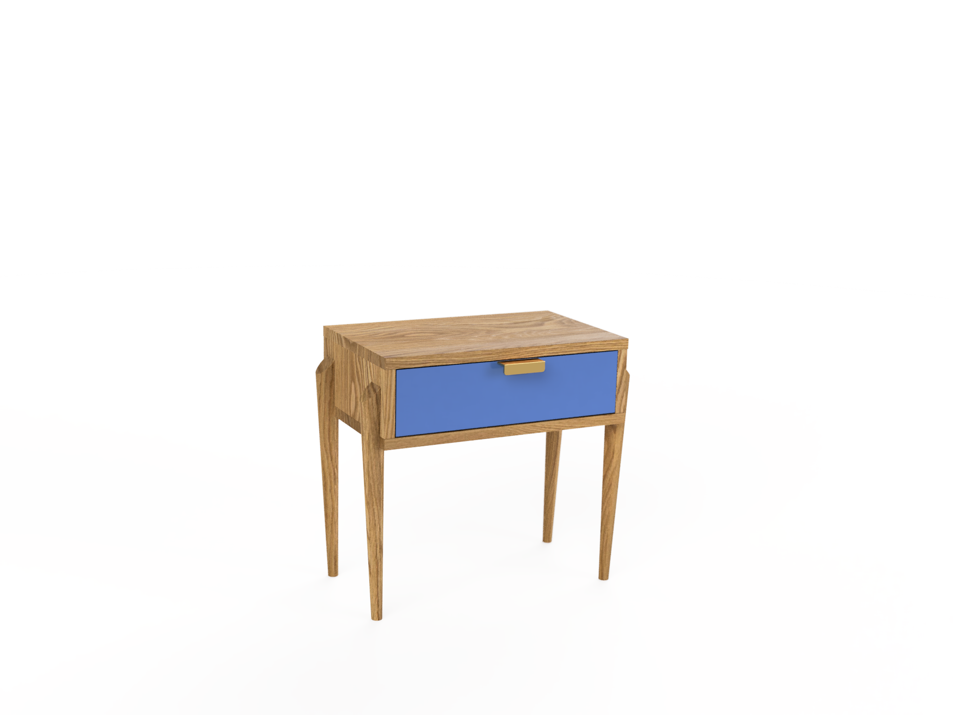 Apollo Solid Wood Side Table - Handcrafted in Columbus, Ohio