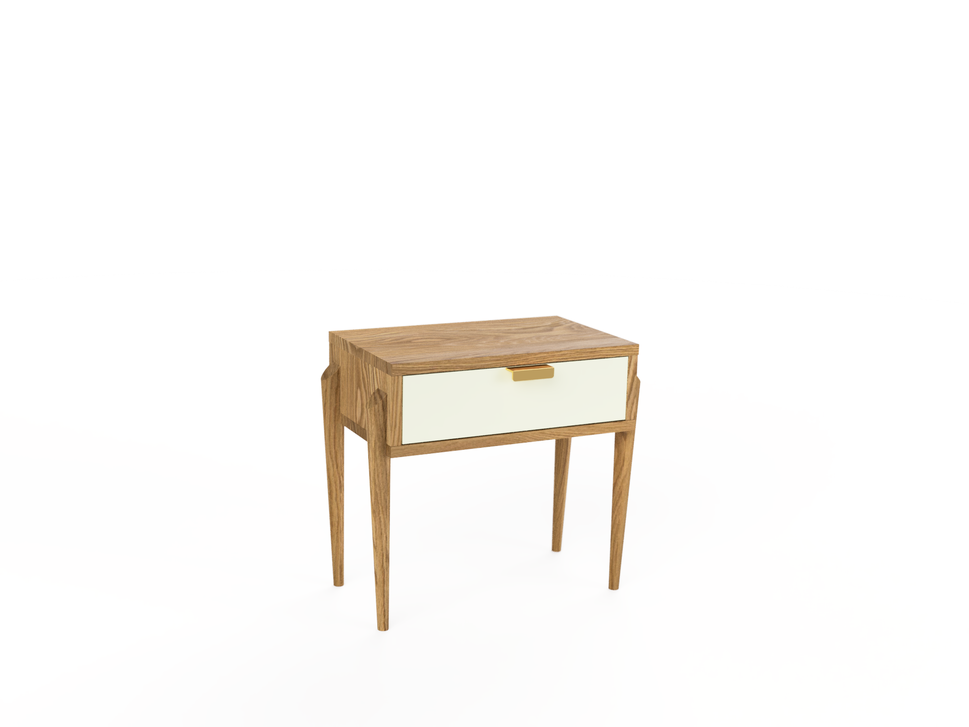 Apollo Solid Wood Side Table - Handcrafted in Columbus, Ohio
