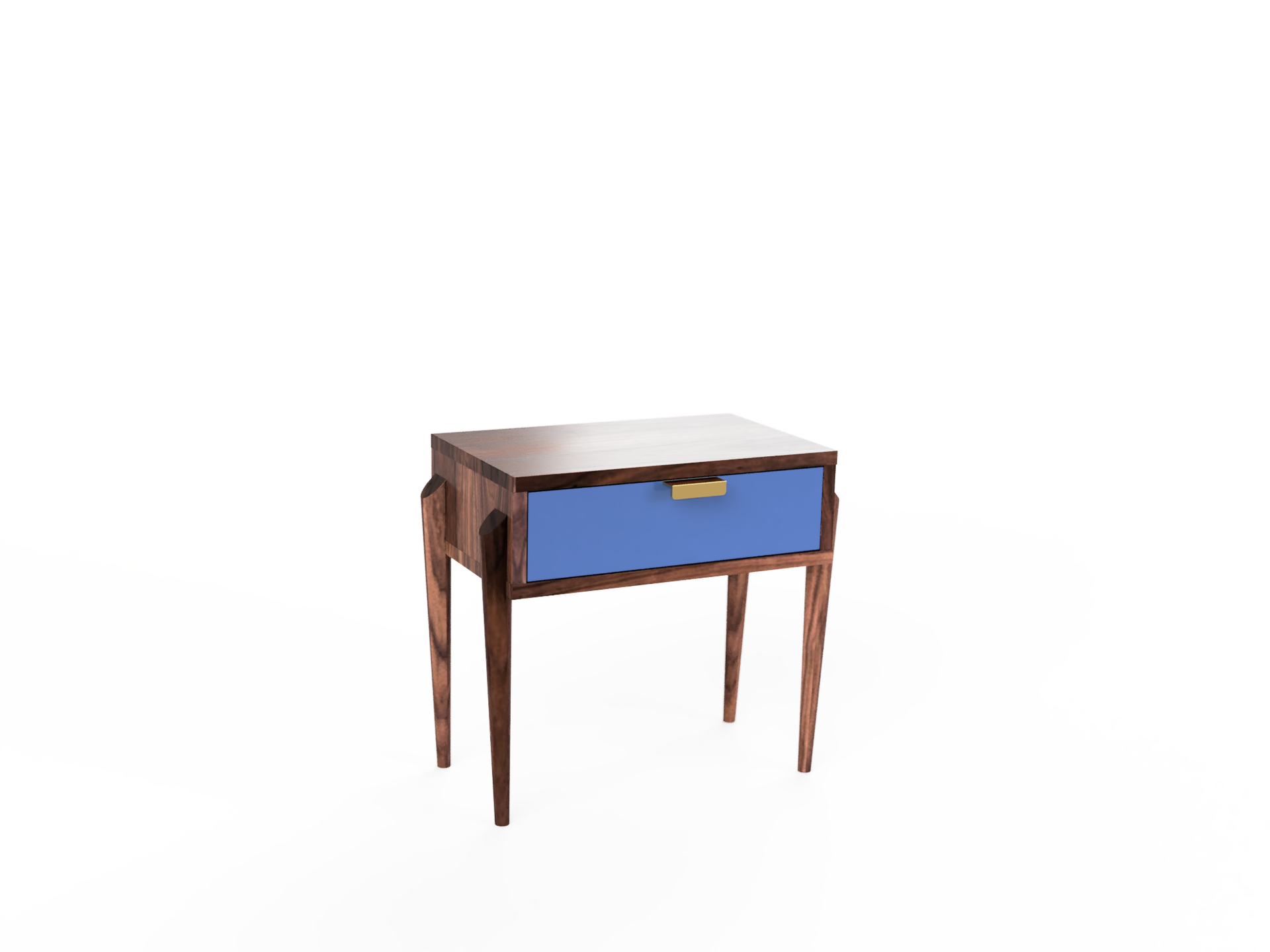 Apollo Solid Wood Side Table - Handcrafted in Columbus, Ohio