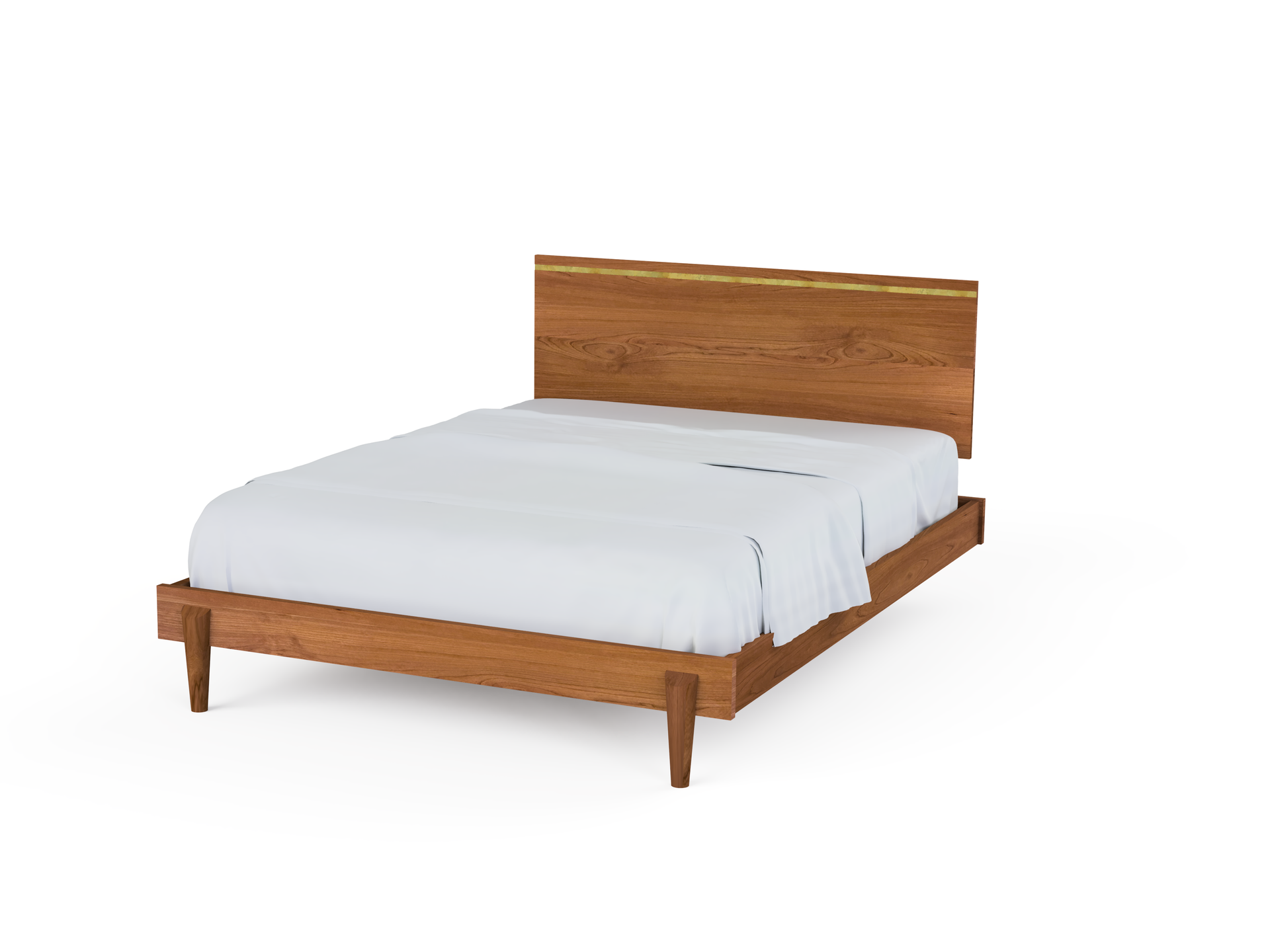 Apollo Platform Bed - Solid Wood Modern Bed Frame