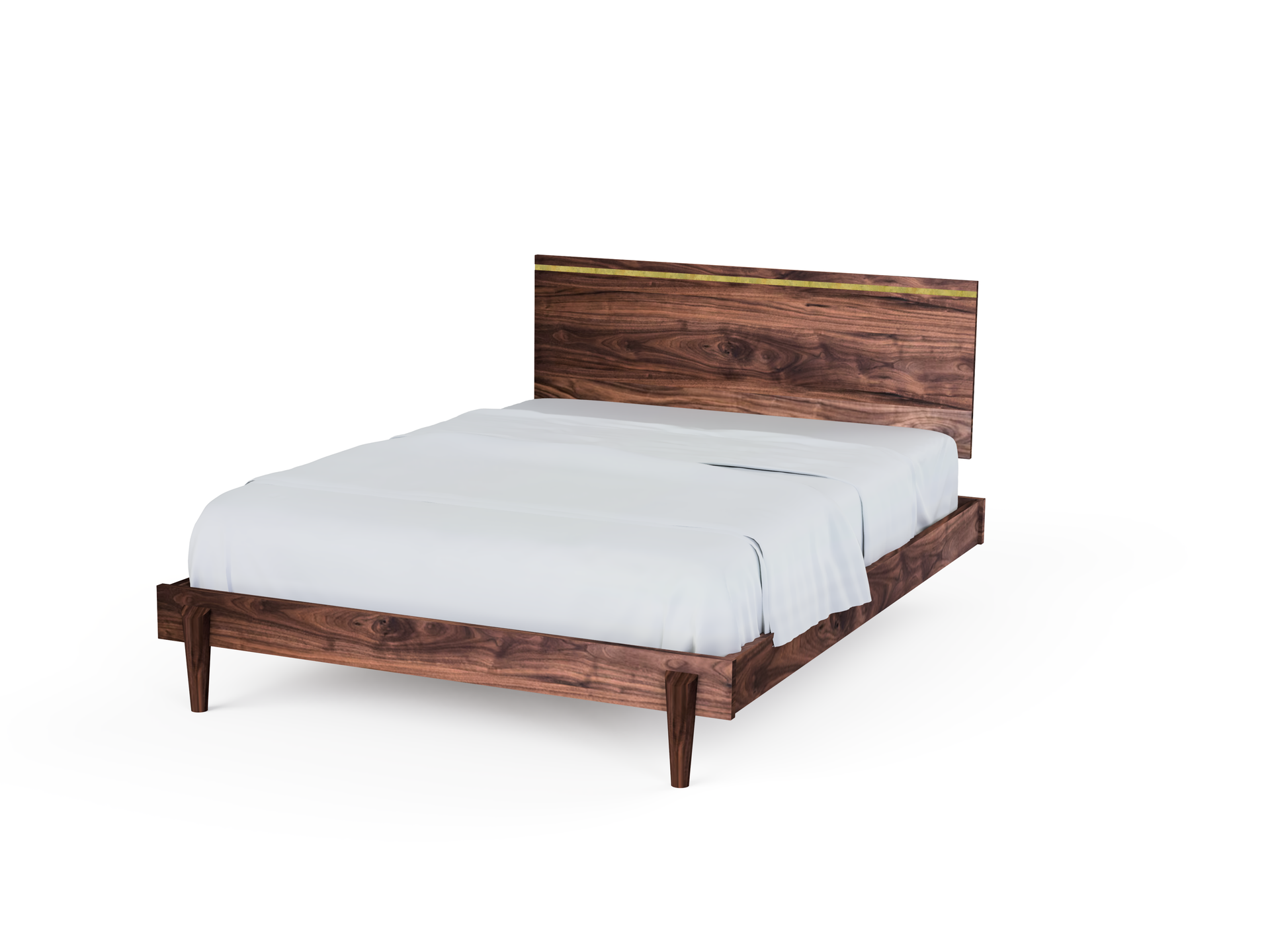 Apollo Platform Bed - Solid Wood Modern Bed Frame
