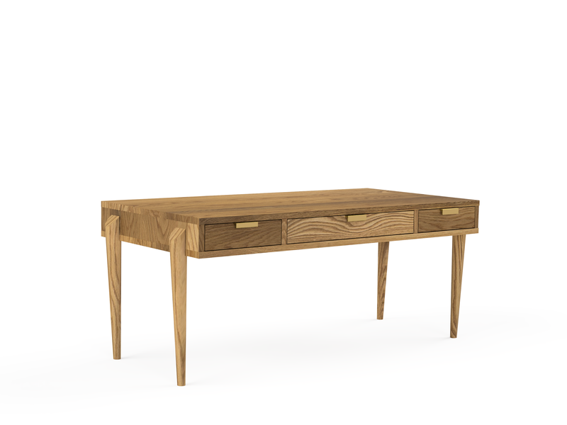 Apollo Solid Wood Desk - Handcrafted in Columbus, Ohio