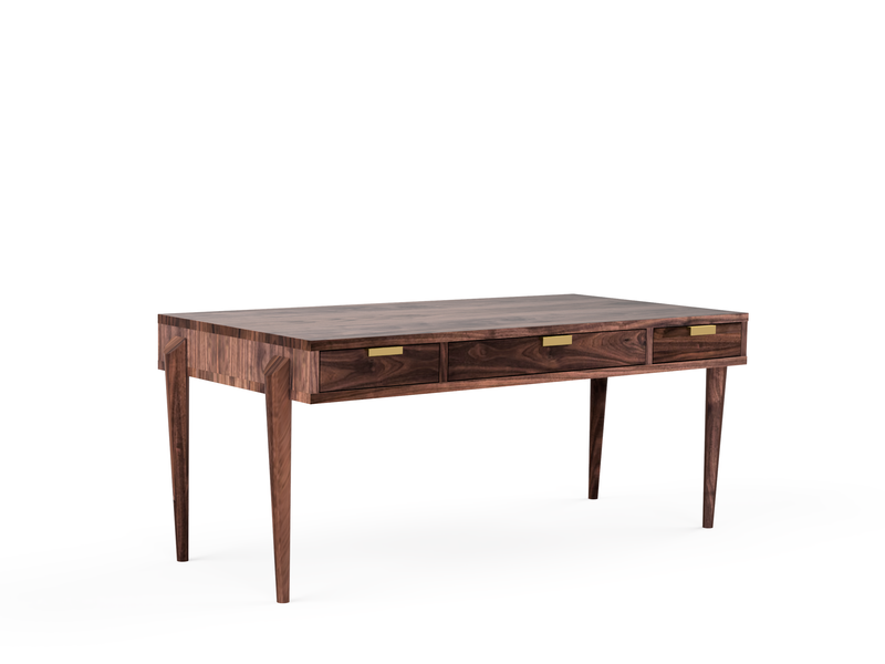 Apollo Solid Wood Desk - Handcrafted in Columbus, Ohio