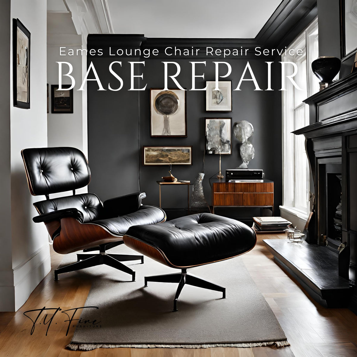 Eames Lounge Chair Repair Base Repair T.Y. Fine Furniture