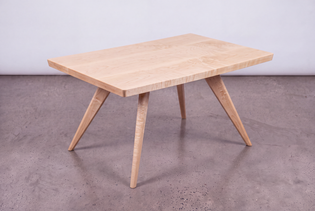 Solid Maple Square Coffee Table - Essentials Collection | TY Fine Furniture