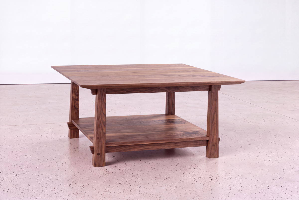 Solid Walnut Horizon Coffee Table - Horizon Collection | TY Fine Furniture