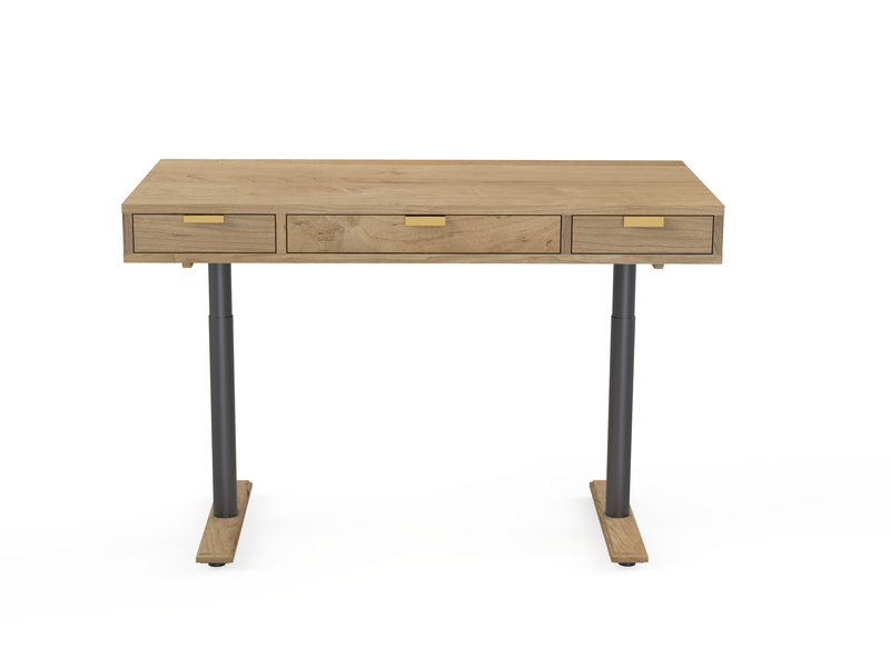 Apollo Solid Wood Sit Stand Desk