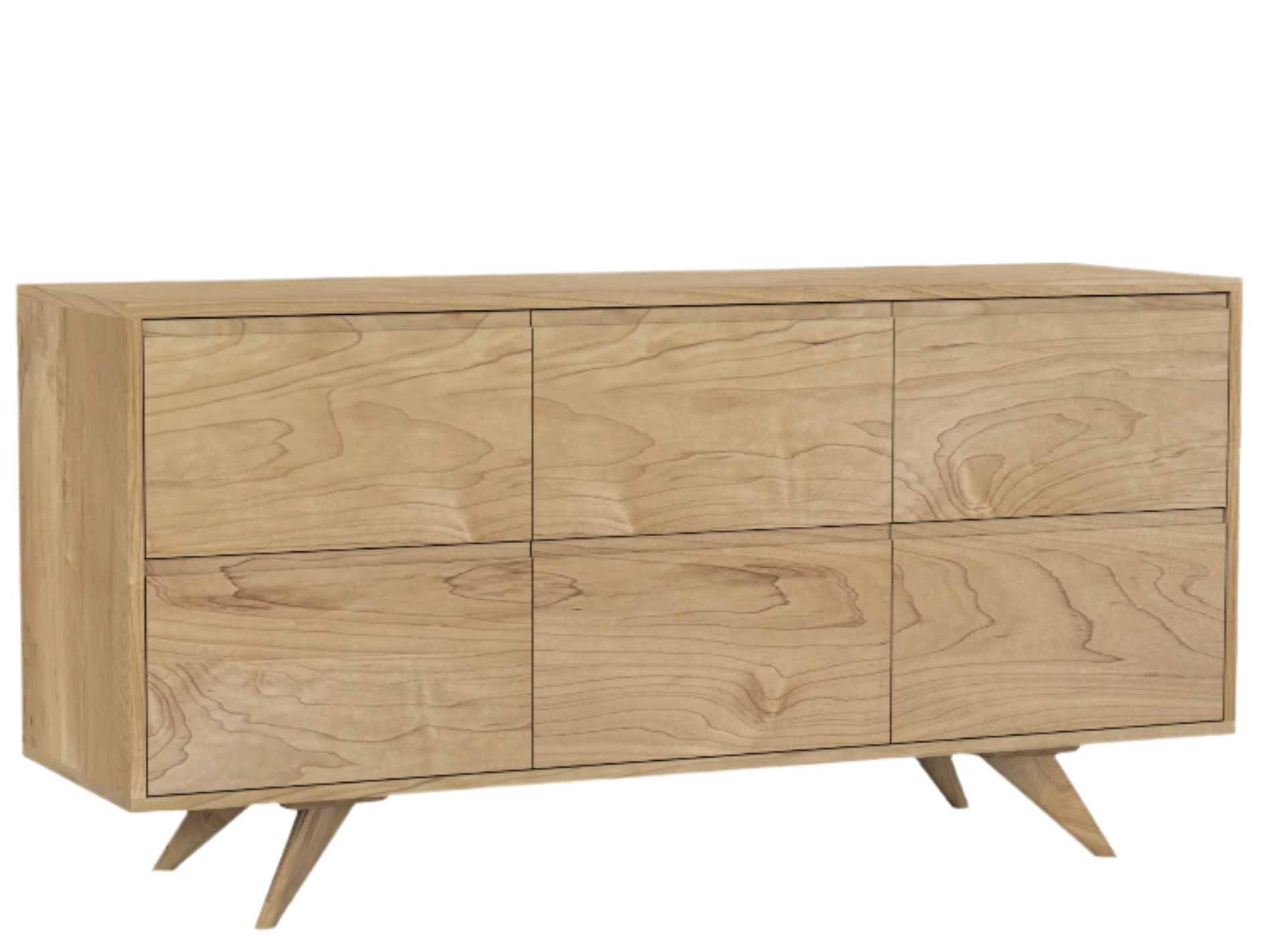Modern Dresser - Mid-Century Modern Dresser in Solid Wood