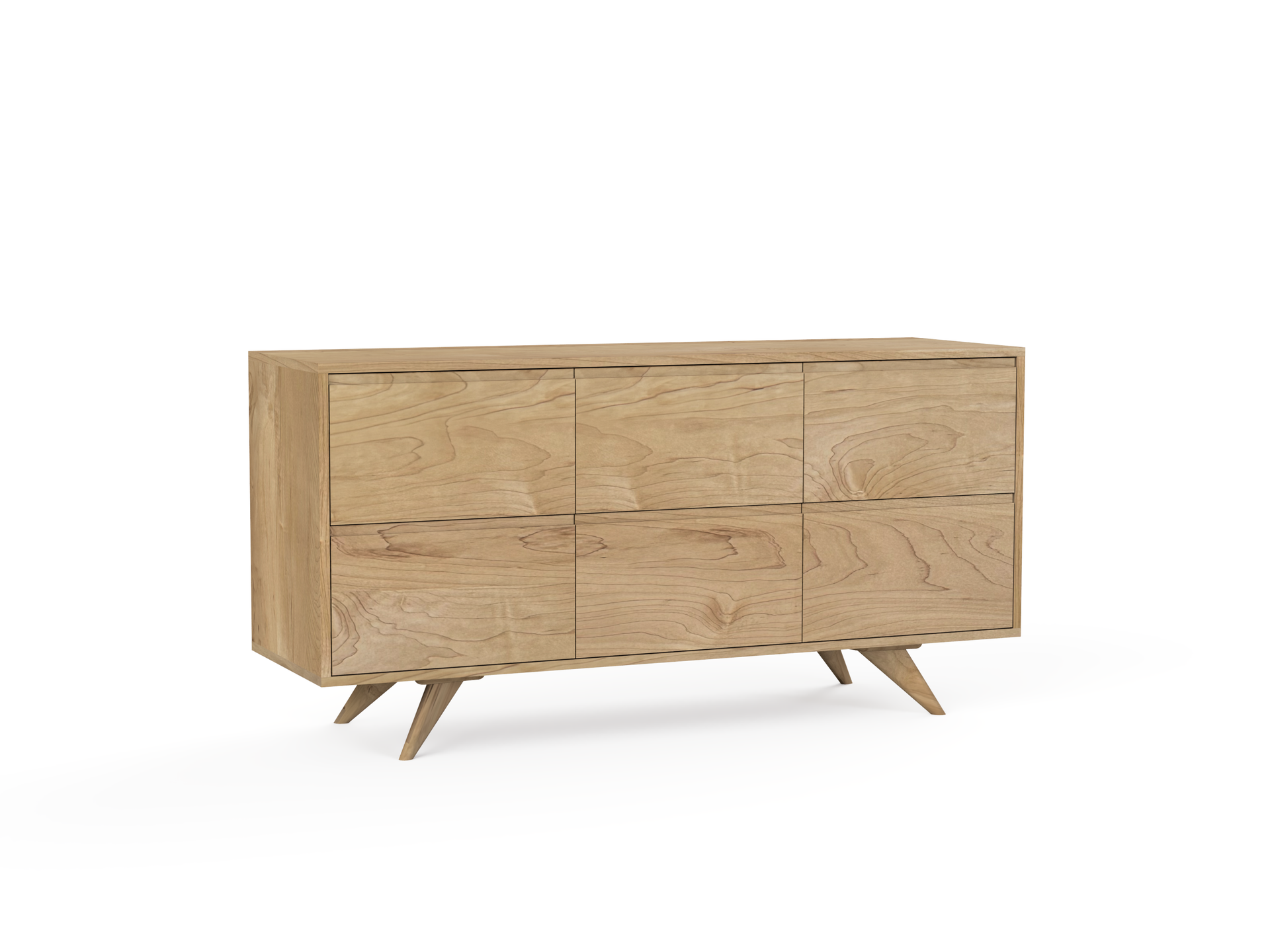 Modern Dresser - Mid-Century Modern Dresser in Solid Wood