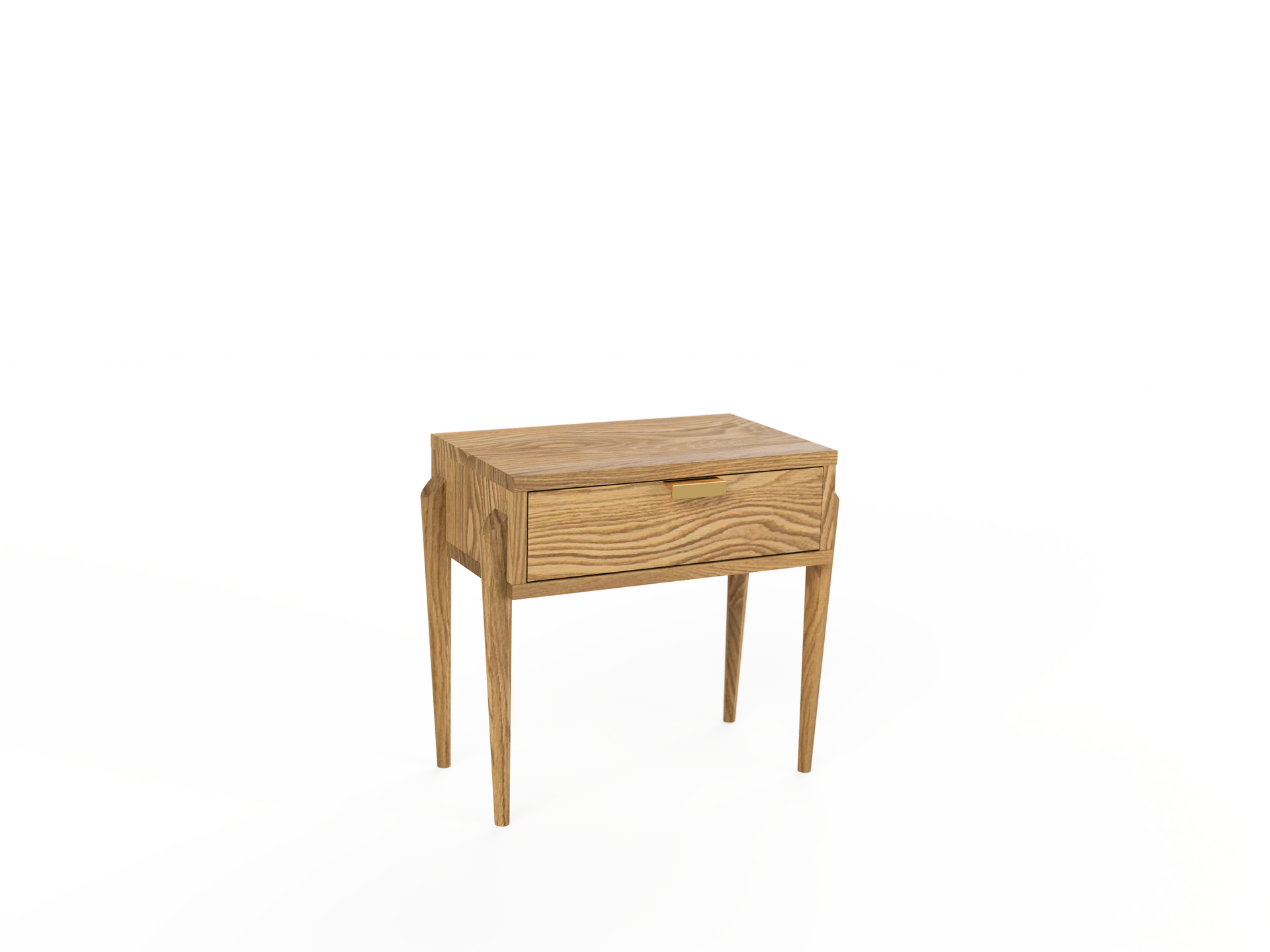 Apollo Solid Wood Side Table - Handcrafted in Columbus, Ohio