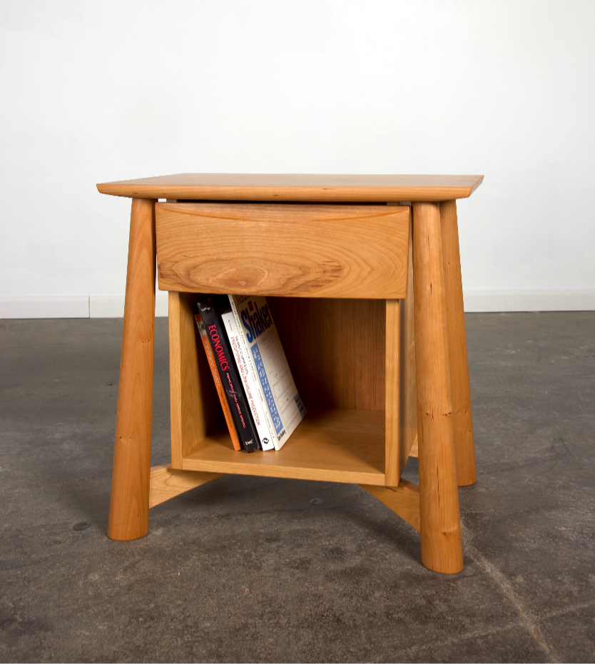 Sunrise Side Table - Cherry