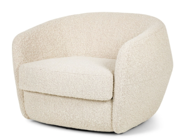 American Leather BERGER Swivel Chair
