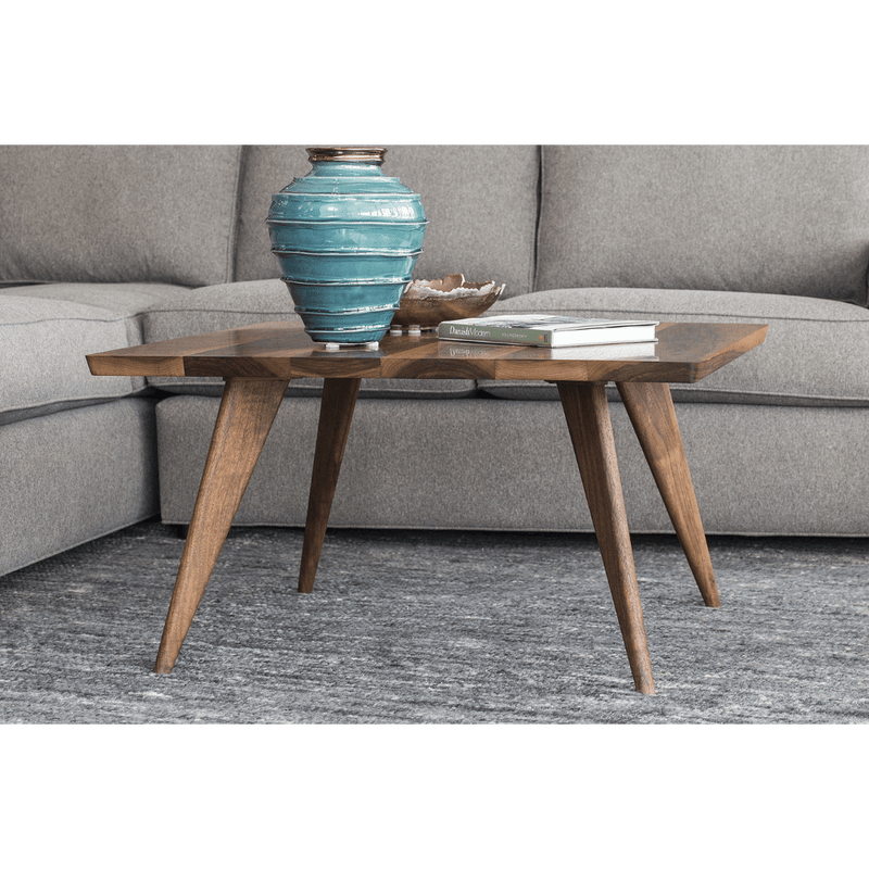 Essentials Solid Wood Rectangular Coffee Table