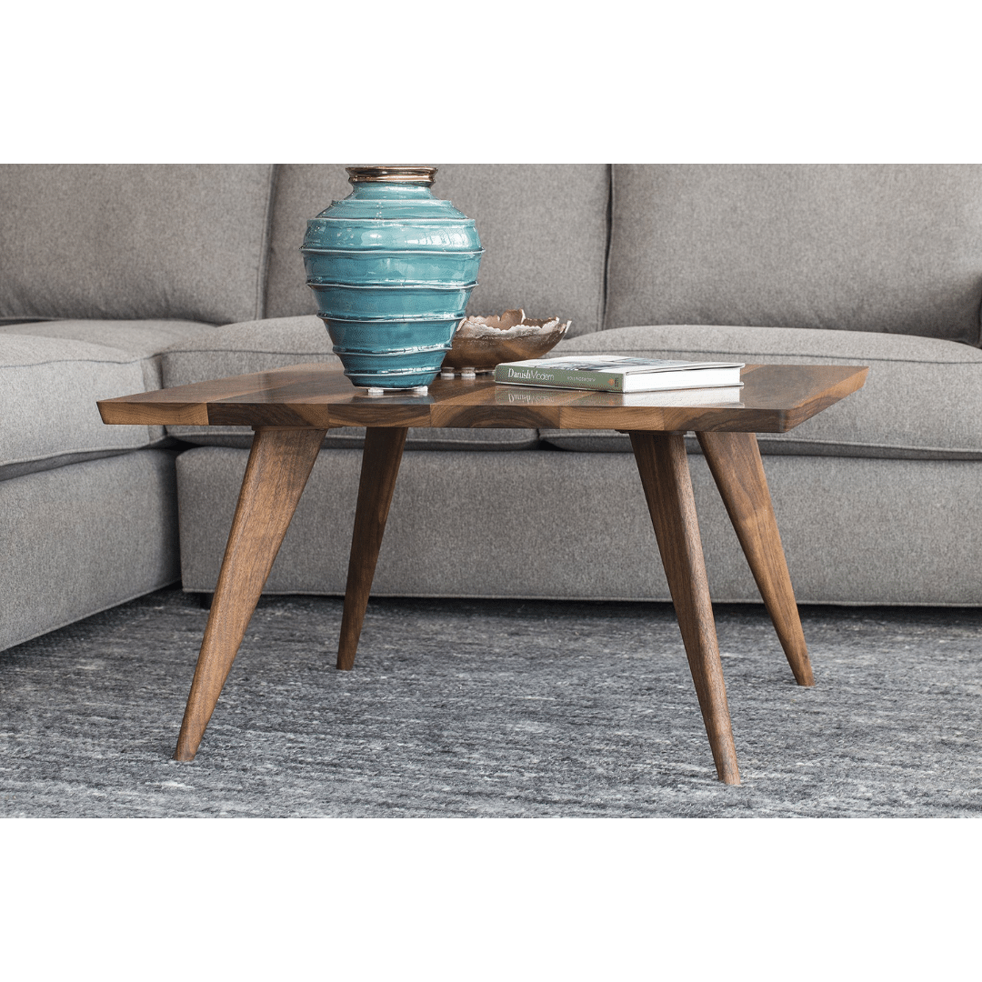 Essentials Solid Wood Coffee Table in Square