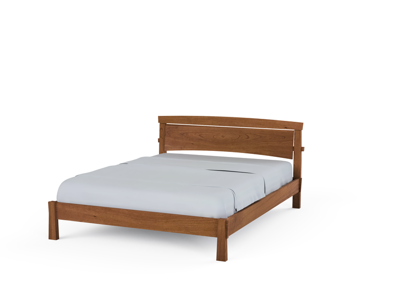 Sunrise Classic Platform Bed - Solid Wood Bed Frame