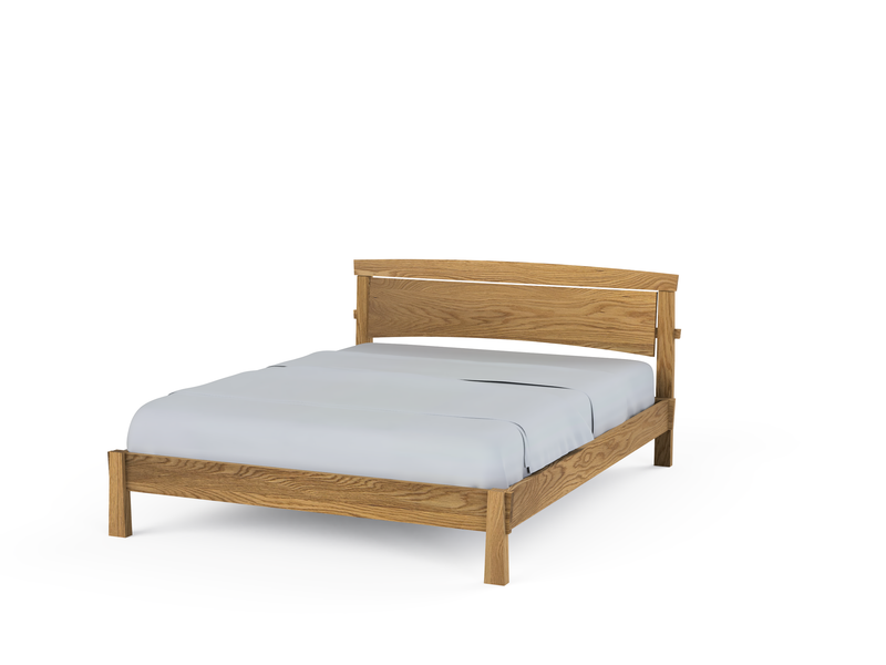 Sunrise Classic Platform Bed - Solid Wood Bed Frame