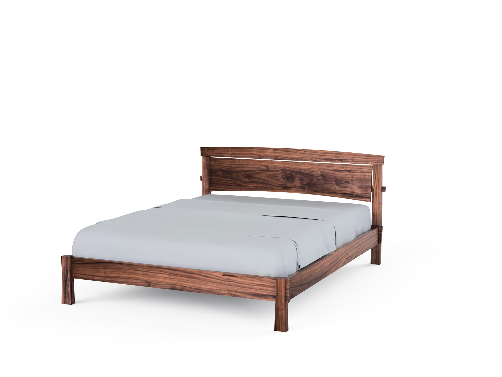 Sunrise Classic Platform Bed - Solid Wood Bed Frame