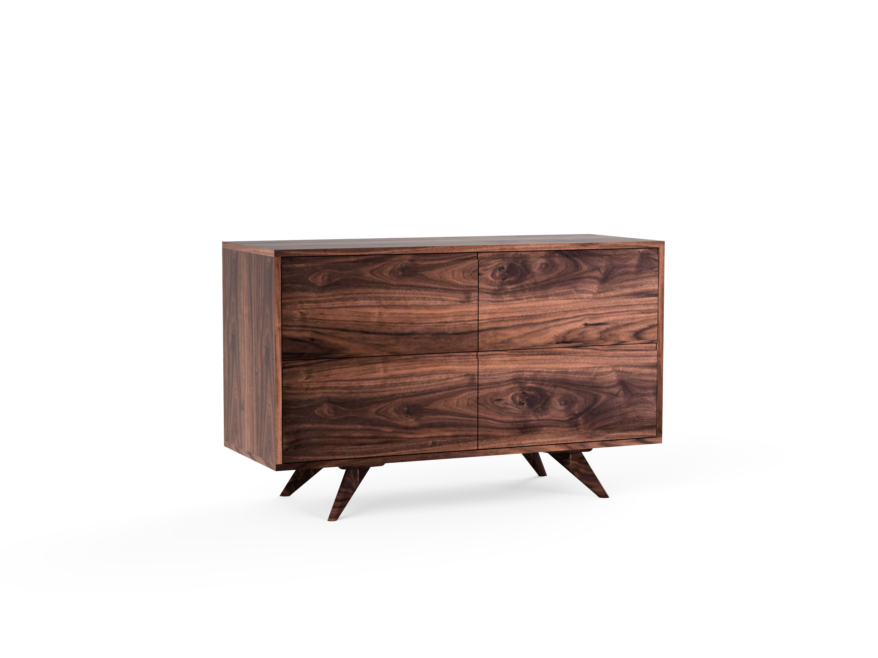 Modern Dresser - Mid-Century Modern Dresser in Solid Wood