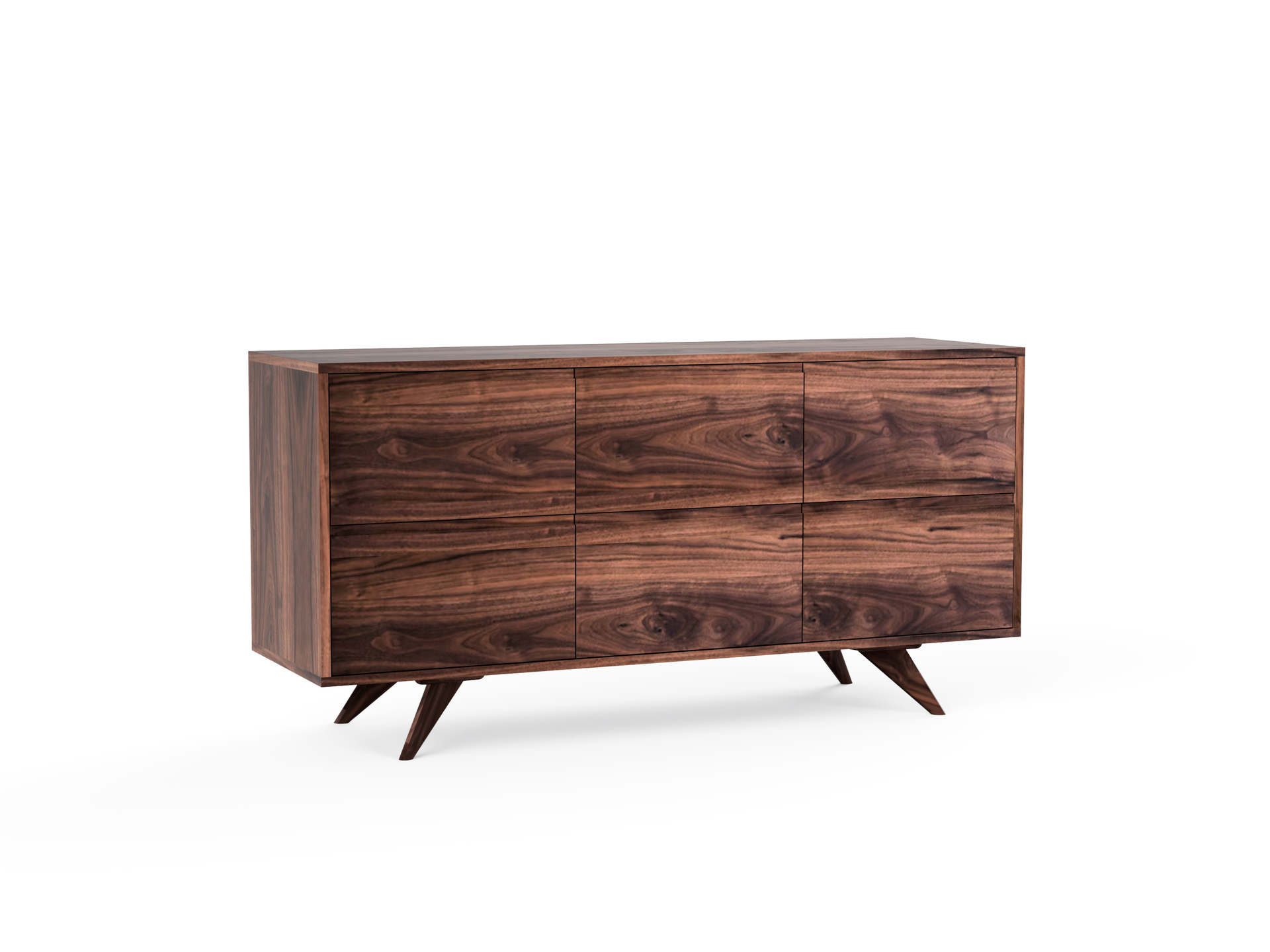 Modern Dresser - Mid-Century Modern Dresser in Solid Wood