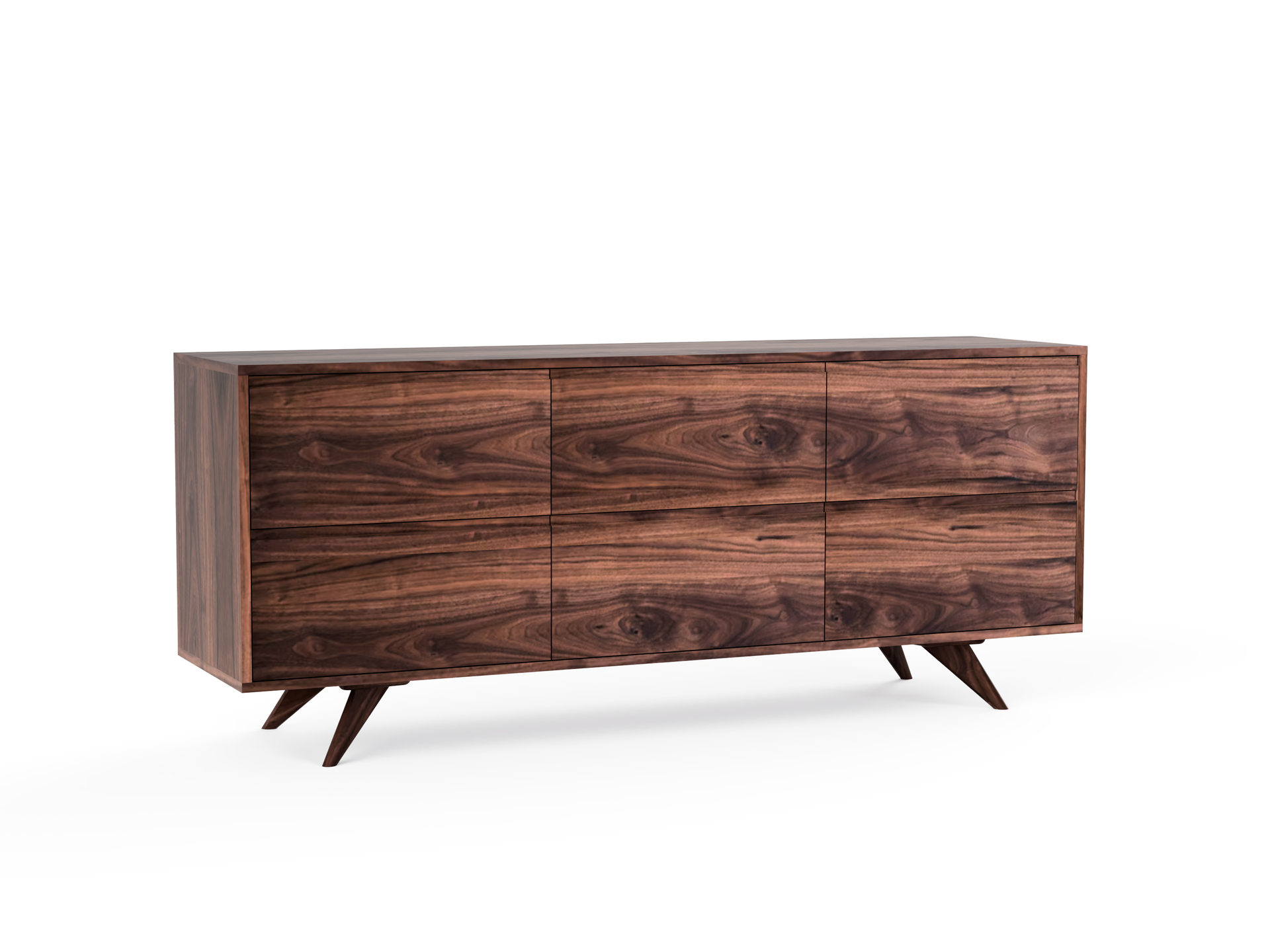 Modern Dresser - Mid-Century Modern Dresser in Solid Wood
