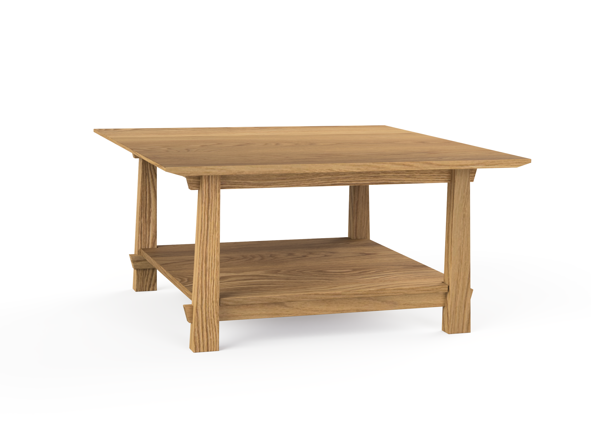 Horizon Coffee Table Solid Wood Handmade Organic