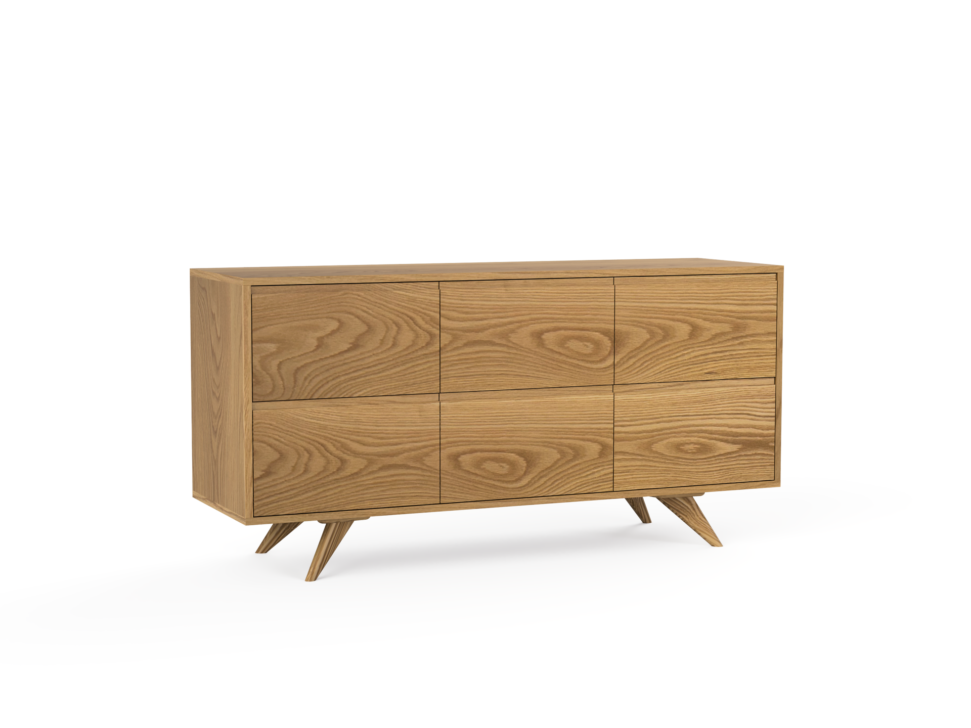 Modern Dresser - Mid-Century Modern Dresser in Solid Wood