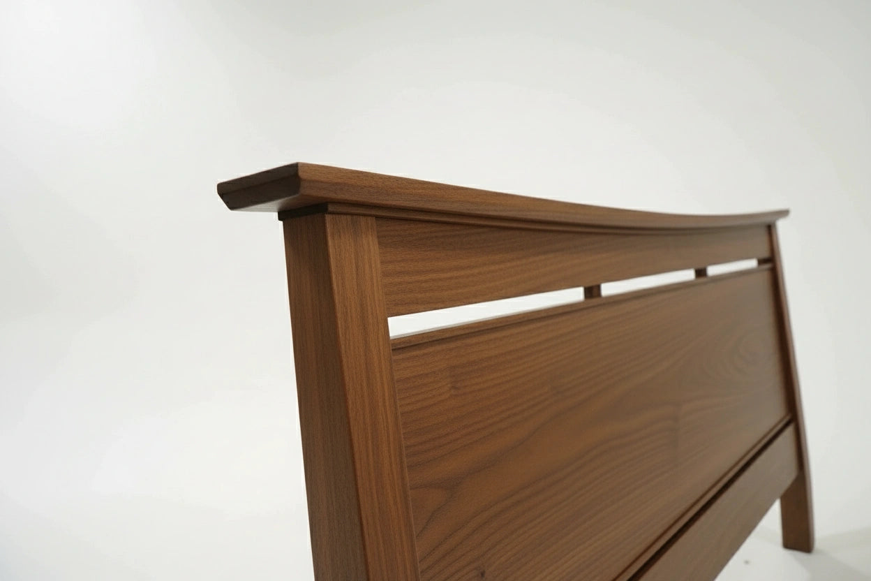 Enso Platform Bed- Walnut